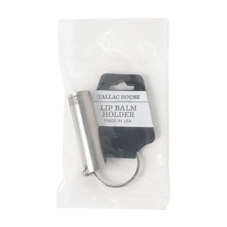 TALLAC HOUSE / LIP BALM HOLDER STAINLESS STEEL