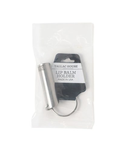TALLAC HOUSE / LIP BALM HOLDER STAINLESS STEEL