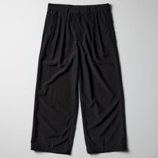 『the A』 / Wool Wide Slacks (ブラック)